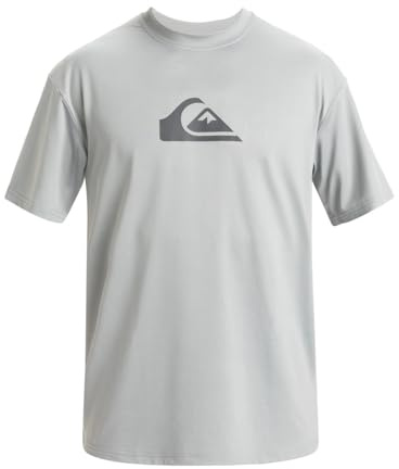 Quiksilver Everyday Surf - Short Sleeve UPF 50 Surf T-Shirt - Men - Grey