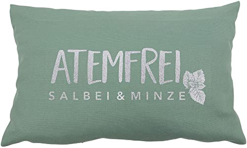 Herbalind Kräuterkissen Atemfrei lindgrün