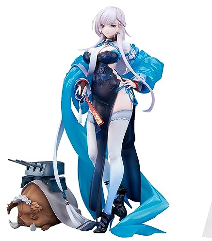 Tongyundacheng Azur Lane Action Figure 26cm St. Louis/USS Honolulu/HMS Belfast PVC Figure Anime Statue Model Desktop Decoration