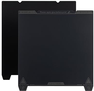 LANKEGU Glatte PEI-Bauplatte für K1 Max, 3D-Drucker, glatte PEI-Oberfläche, Federstahlplatte und magnetische Basis, Druckbettplattform für K1 Max, 315 x 310 mm