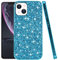 Compatibile con Cover iPhone 15 Plus Glitter Silicone Antiurto, Custodia iPhone 15 Plus TPU Sottile Brillantini Protezione Case(blu)