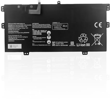 HB30B1W8ECW-31 Batterie d'ordinateur Portable Compatible avec Huawei MateBook X 2020 EUL-W19P Series(11.46V 42Wh)