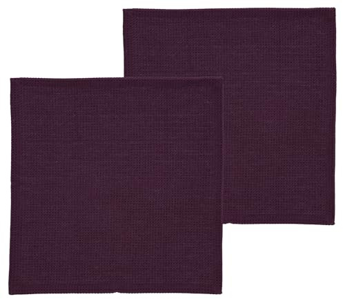 Södahl Organic Spectrum Putzlappen 30 x 30 cm 2 Stck. Purple