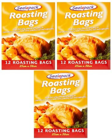 Sealapack Roasting Bags, 25cm x 30cm, Pack of 36