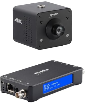 zowietek Webcam POV 4K NDI | HX3 PoE, ZowieCAM (M12) + Encoder/Decoder Video NDI 3G-SDI per Streaming Live