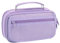VASCHY Estuche Escolar, Estuche Grande con Compartimentos Bolsa de Lápices con Asa Portátil Estuche Niña Niño Adolescentes Adultos Estuches Multifuncional para Escuela Oficina Trabajo, Morado