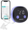 Fitdays Mètre Ruban Intelligent | Analyse du BMI/Graisse Corporelle via Bluetooth & Écran LED | Rétractable Automatique pour Fitness/Perte de Poids | App Fitdays & Design Ergonomique (ER307-Pourpre)