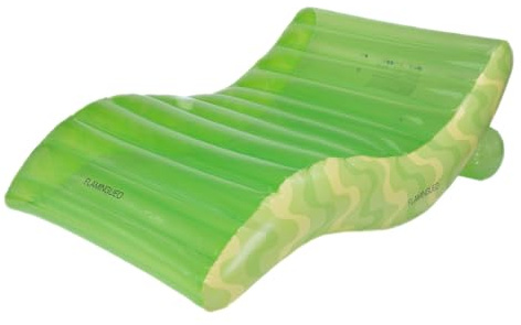 Flamingueo Wasserhängematte - Aufblasbares Sofa, Luftmatratze Pool, Aufblasbarer Sessel, Luftmatratze Wasser, Pool Zubehör, 114 x 180 x 70 cm
