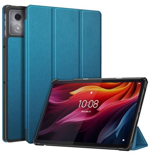 FINTIE Coque pour Lenovo Tab K11 Plus (TB352FU, TB352XU) 11.45 Pouces 2024, Housse Rigide Fine et Légère Étui Pliable, Protection pour Tablette Lenovo Tab K11 Plus, Bleu
