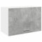 HOMTAKIE Armoire Suspendue Gris béton 60x31x40 cm Aggloméré