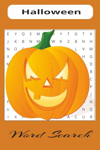 halloween word search puzzle book: puzzle word searches for amusement for everyone easy yo read print about halloween 110 pages 50+ puzzles