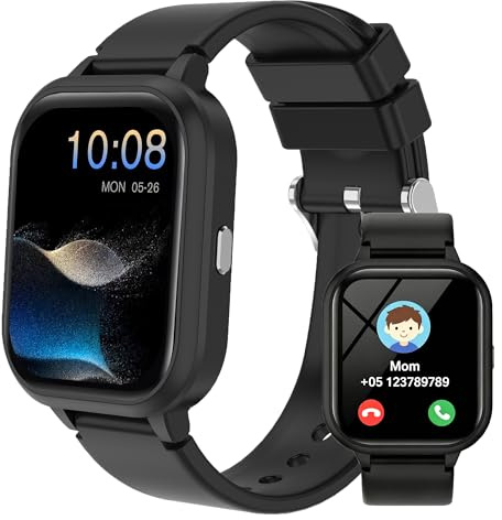 Smartwatch Bambini, Telefono Smartwatch con 100+ Sportive Cardiaca Sonno