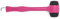 MOSCATELLI Multi-Purpose Camping Hammer, Robust and Ergonomic Mallet Hammer with Hook for Removing Pegs - Fuchsia