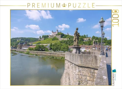 CALVENDO Puzzle Romantisches Würzburg | 1000 Teile Lege-Größe 64 x 48 cm Foto-Puzzle für glückliche Stunden