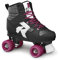 Roces disco7 – 34 Rollschuhe Unisex Erwachsene, schwarz Glitter