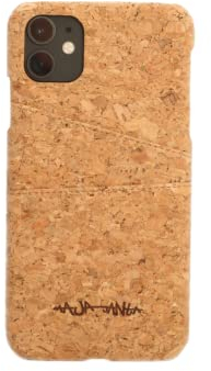 MAJAJANtA® 317-Unikat Case | Handyhülle aus Kork, kompatibel mit iPhone 11 und iPhone XR