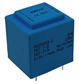 YHDC PCB welding isolation transformer PE2820-I 3VA 230V/7.5V