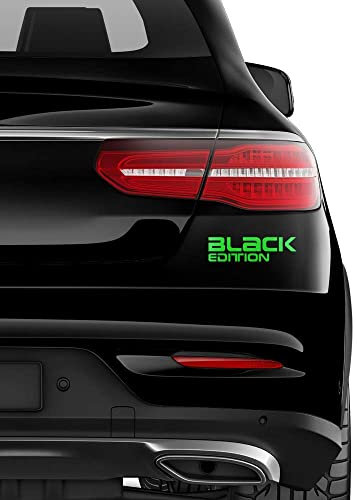 Auto-Dress Black Edition, Heck-Auto-Aufkleber 20x5cm (Farbwunsch)