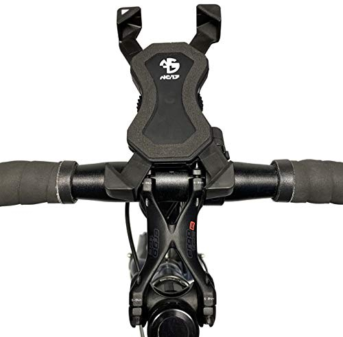 NC-17 4318 Connect 3D Universal 1 / Smartphone und Handy Halterung für Fahrrad, Bike, Motorrad/Handyhalter für iPhone, Galaxy Navigation/Halter für Mobiltelefon/Center Mount/schwarz, One Size