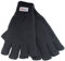 Thinsulate-Handschuhe für Herren, 1 oder 2 Stück, gestrickt, fingerlos, mit Fleece gefüttert, 1 Paar, Medium/Large