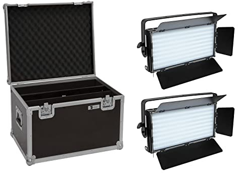 EUROLITE Set 2x LED PLL-480 QCL Panel + Case