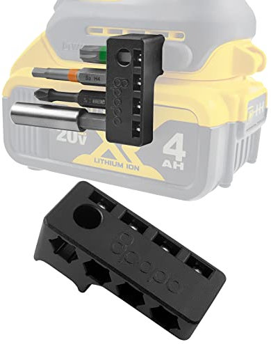 Soportes magnéticos hexagonales de 1/4 pulgadas para destornilladores de impacto inalámbricos Dewalt Wrox, potente organizador de funda de broca magnética, almacenamiento de brocas hexagonales en el