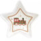 EASY LIFE Sternschale aus Porzellan POLAR EXPRESS mit Weihnachtszug Ø15 h5 cm