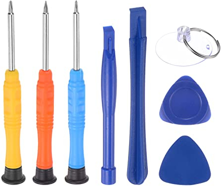 sourcing map 8 in 1 Elektronik Reparatur Öffnung Werkzeug mit Magnetisch Präzision Schraubendreher Hebel Werkzeug für Handy Computer Uhr Brille Reparatur