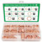 Tapsin 300 Pieza Arandela de Cobre Plana Arandela de Cobre Kit Anillo Plano para Tapones de Sumideros Agua Combustible Accesorios con 12 Tamaños de Arandelas de Bloqueo (M5 M6 M8 M10 M12 M14 M16 M20)