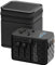 Bigfish Universal Travel Adapter WorldWide with 65W USB C PD Fast Charging, featuring 4USB(2A+2C) ports, and Dual 10A Fuses,All-in-One international design supports EU, UK, US, and AUS plugs