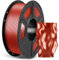 ANYCUBIC PLA Filament 1.75mm Silk Kupfer, 3D Drucker Filament 1.75 PLA Shiny Filament, Glänzend, Premium-Qualität,1KG Seide Rotes Kupfer