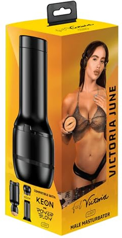 KIIROO Victoria Mouth – FeelStar Masturbator für Männer, Abformung echter Körperteile – Realistisches Masturbator-Design – Weiches, hautähnliches Material – Optimiert für Keon und PowerBlow