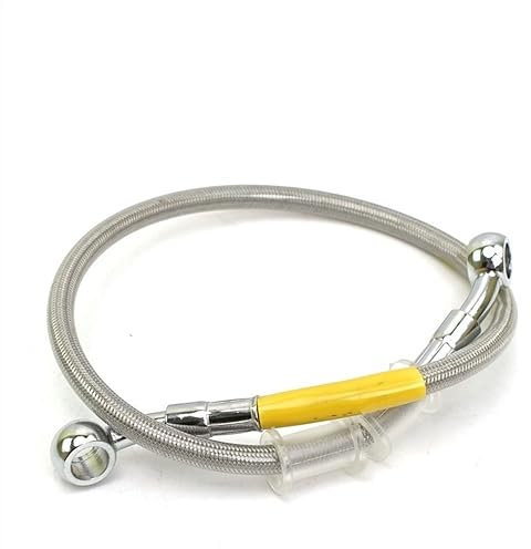DAVBIR Bremsleitung ATV Öl Rohr Linie AN3 Motorrad 10 MM Brems Schlauch Banjo Linie Brems Kabel Hydraulische Kupplung Banjo Für Suzuki Für Kawasaki Für Yamaha (Color : 400mm)