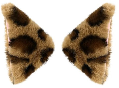 MUCKLILY 1 Paar Katzenohren Haarnadel Haarschmuck Für Damen Haarschmuck Für Frauen Abschlussball Baby Kleidung Halloween-cosplay-zubehör Haarspangen Mit Katzenohren Halloween-ohr-haarspange