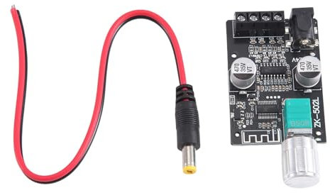 rieder - 502L Bluetooth 5.0 Wireless Audio Digital Power Amplifier Stereo Board 50Wx2 Bluetooth Amp Amplificador