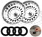 2 Stück Universal Abflussstopfen 80mm Siebkörbchen Spüle für Spüle Zubehör Blanco und Franke, Waschbeckenstöpsel Küche, Spülbecken Stöpsel, 2 Ersatz Originaldichtung Sink Strainer