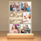 Personalisierte Geschenke für Frauen & Männer, Personalisierte Bilderrahmen mit Foto, Personalisierte Foto Bilderrahmen mit Licht, Personalisierte Jahrestag Geschenk für Sie, Ihn, Freundin, Freund