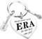 Ynkkvre Music Lover Keychain Gifts, Personalised Music Keychain, Stainless steel Mini Guitar Microphone Keychain, For Fans Teen Girls Daughter Women Cute Keychains(Sliver)