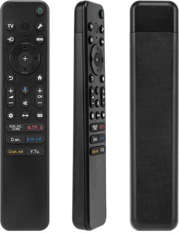 New Remote Control RMF-TX920U for Sony 2024 Smart TVs, Compatible with K-65XR80 K-65XR90 K-75XR80 K-75XR90 K-85XR80 K-85XR90 K-65XR80C (No Voice Function) - No Setup Required