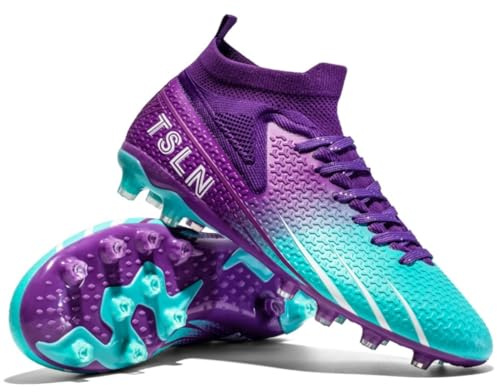 Football Boots Astro Turf Mens Boys Indoor Futsal Shoes Unisex Baseball Youth Rugby Shoes Adult AG FG TF Wide Training Sneaker Breathable