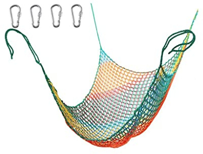 Doppelschichten Kinderspielplatz Spielen Klettern Ladenetz für Baumhaus(2X3m)