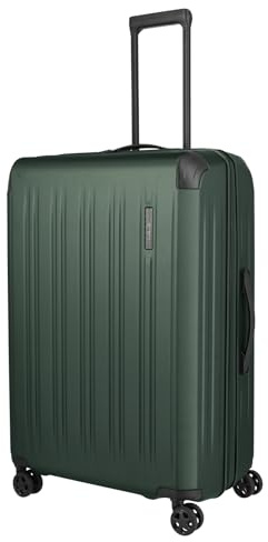 Travelite Koffer DYNAMIIC Größe L, 76 cm, 101-115 Liter, Reisekoffer groß | kratzfester ABS Hartschalenkoffer, Trolley mit 4 Rollen, Volumenerweiterung & TSA Schloss, viel Stauraum, Rollkoffer, 4,6 kg