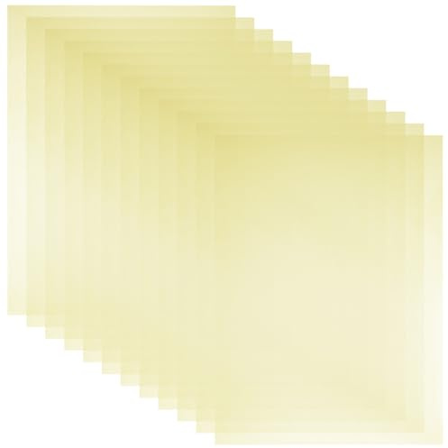 Homoyoyo 12pcs Changing Filter Gel Sheets Light Filters Plastic Light Diffuser Gels for Photography Studio Lighting Tint Window