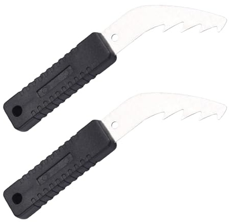 Generico Unkrautstecher – 2 Stück robuste Unkrautstecher | Unkrautstecher mit ergonomischem Griff | Ideal für die Rasen- und Gartenpflege für Männer und Frauen