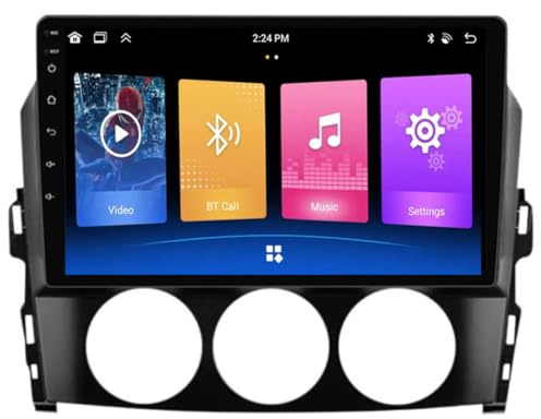 9 Android 15 Autoradio Stereo Für Mazda MX-5 3 NC 2008-2015,M101 | Navigation, Bluetooth, Lenkradsteuerung, carplay, spiegel link, lenkradbedienung,M101
