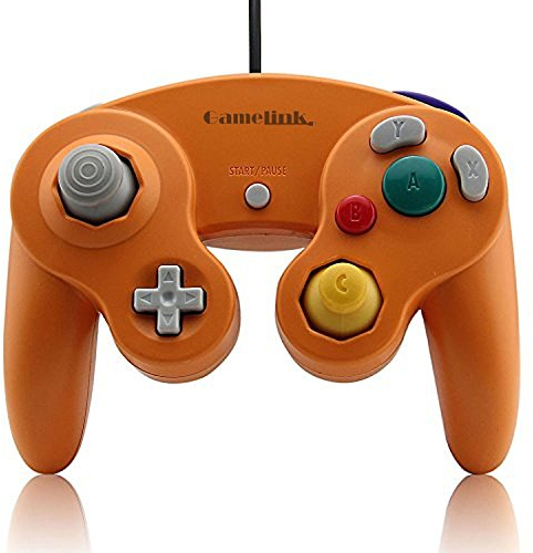 Childhood Verdrahtung Retro Stil Joystick USB Treiber für NGC PC Mac Orange
