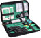 Kuman Network Cable Tester, RJ45 RJ11 Cat5 Cable Crimper Stripper con 10 piezas de cristal Connctors Tool Set P9100