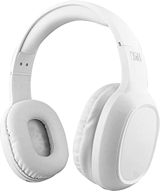 T'nB CBHTAGWH - Auriculares 2 en 1 de Color Blanco: Inalámbricos y con tecnología con Bluetooth Wireless - Compatible con Cualquier Dispositivo electrónico