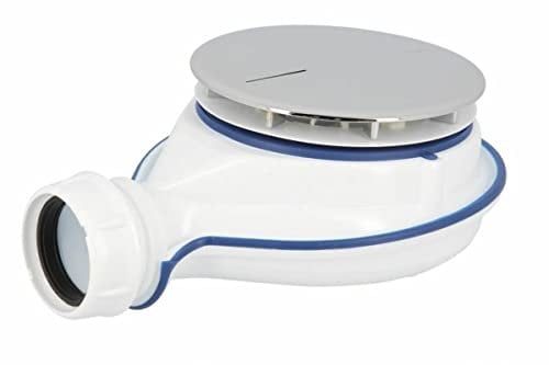 BONDE EXTRAPLATE RECEVEUR DOUCHE 90 Turboflow XS capot ABS CHROME