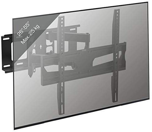 VCM TV-Wandhalterung B-NS 400 Zoll, drehbar, neigbar, schwarz